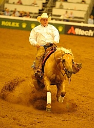 Alltech WEG Reining, Tim Mcquat and HollewoodsTinseltown Tim McQuay and Hollywoodstinseltown WEG 2010