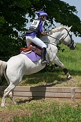 Riding a Bank on Cross Country Riding a Bank on Cross Country