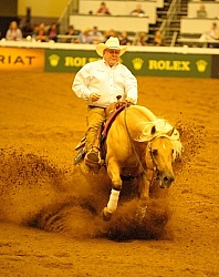 Alltech WEG Reining, Tim Mcquat and HollewoodsTinseltown Tim McQuay and Hollywoodstinseltown WEG 2010