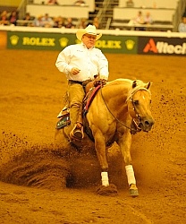 Alltech WEG Reining, Tim Mcquat and HollewoodsTinseltown Tim McQuay and Hollywoodstinseltown WEG 2010