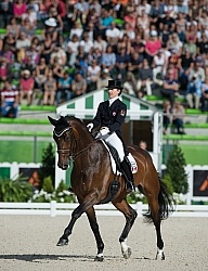 Belinda Trussell and Anton Grand Prix Special WEG 2014 Normandy,