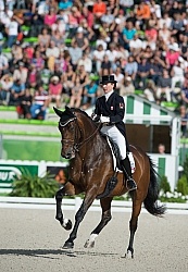 Belinda Trussell and Anton Grand Prix Special WEG 2014 Normandy,