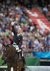 Steffen Peters and Legolas 92 Grand Prix Special WEG 2014 Norman