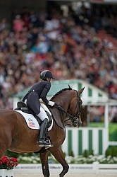 Laura Graves and Verdades grand Prix Special WEG 2014 Normandy,