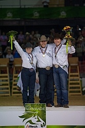 Reining Individual Awards Mandy McCutcheon B,Andrea Fappani S