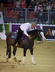 Shawn Flarida and Spooks Gotta Whiz Indivudual Final Winner WEG