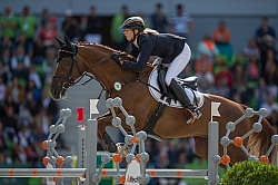 Sandra Auffarth and Opgun Louvo take Eventing Gold WEG 2014 Norm