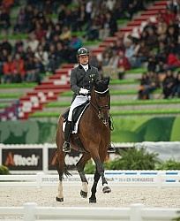 Roland Tong IRL and Pompidou Team Grand Prix WEG 2014 Normandy