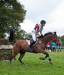 Peter Barry and Kilrodan CAN on Course at WEG 2014 Normandy, F