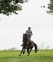 Jessica Phoenix and Pavarotti on Course at WEG 2014 Normandy, Fr