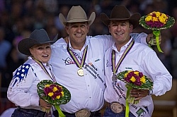 Individual Reining Medlaists Mandy McCutcheon B Shawn Flarida
