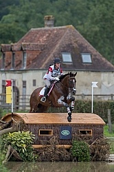 Selena O Hanlon and Foxwood High on course at WEG 2014 Normandy,