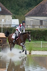 Selena O Hanlon and Foxwood High on course at WEG 2014 Normandy,