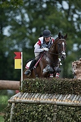Selena O Hanlon and Foxwood High on course at WEG 2014 Normandy,