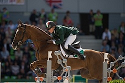 Aoife Clark IRL and Fenyas Elegance Eventing Show Jumping WEG 2