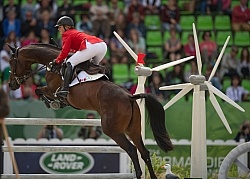 Jessica Phoenix and Pavarotti WEG 2014 Normandy, France