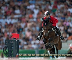 Jessica Phoenix and Pavarotti WEG 2014 Normandy, France