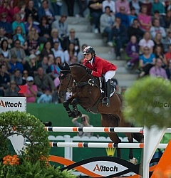 Jessica Phoenix and Pavarotti WEG 2014 Normandy, France