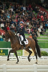 Carl Hester and Nip Tuck Grand Prix WEG 2014 Normandy, France
