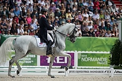 Michael Eilberg and Half Moon Delphi Grand Prix Freestyle WEG 20