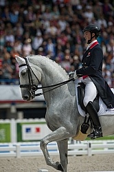 Michael Eilberg and Half Moon Delphi Grand Prix Freestyle WEG 20
