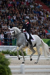 Michael Eilberg and Half Moon Delphi Grand Prix Freestyle WEG 20