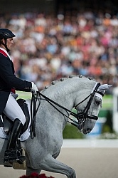 Michael Eilberg and Half Moon Delphi Grand Prix Special WEG 2014