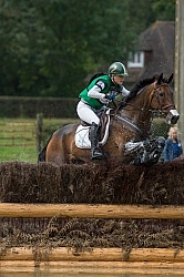 Camilla Speirs IRL and Portersize Just a Jiff on course at WEG