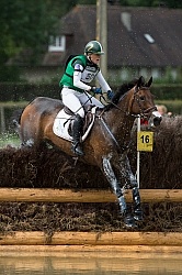 Camilla Speirs IRL and Portersize Just a Jiff on course at WEG