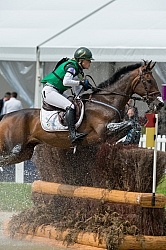 Camilla Speirs IRL and Portersize Just a Jiff on course at WEG