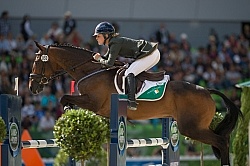 Camilla Speirs and Portersize Just a Jiff Eventing SJ WEG 2014 N