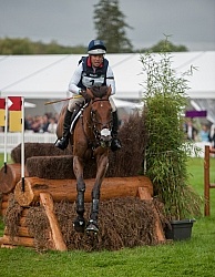 Bruce Davidson Jr. and Ballynoe Castle RM on course at WEG 2014