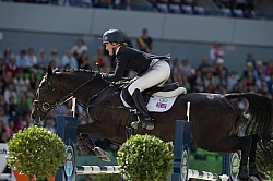 Nicola Wilson and Annie Clover WEG 2014 Normandy, France