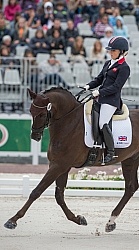 Sophie Wells and Valerius WEG 2014 Normandy, France