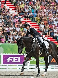 Kristina Sprehe and Desperados FRH Grand Prix Special WEG 2014 Normandy, France