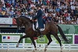 Diederik van Silfhout and Arlando NH N.O.P. Freestyle WEG 2014 N