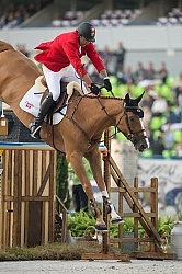 Yann Candele and Showgirl WEG 2014 Normandy,France