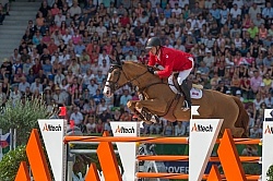 Yann Candele and Showgirl WEG 2014 Normandy, France