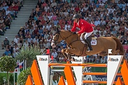 Yann Candele and Showgirl WEG 2014 Normandy, France