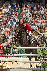 Eric Lamaze and Zigali P S WEG 2014 Normandy, France Eric Lamaze and Zigali P S WEG 2014 Normandy, France