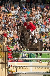 Eric Lamaze and Zigali P S WEG 2014 Normandy, France Eric Lamaze and Zigali P S WEG 2014 Normandy, France