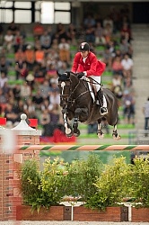 Eric lamaze and Zigali P S WEG 2014 Normandy,France
