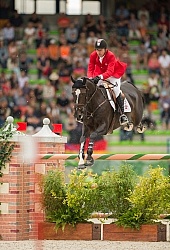 Eric lamaze and Zigali P S WEG 2014 Normandy,France