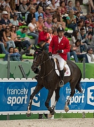 Eric lamaze and Zigali P S WEG 2014 Normandy,France