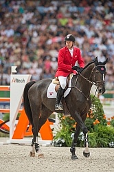 Eric Lamaze and Zigali P S WEG 2014 Normandy Eric Lamaze and Zigali P S WEG 2014 Normandy