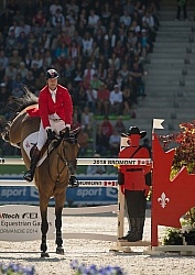 Ian Millar and Dixson WEG 2014 Normandy, France