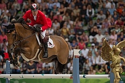 Ian Millar and Dixson WEG 2014 Normandy, France