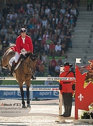 Ian Millar and Dixson WEG 2014 Normandy, France