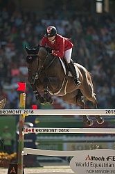 Tiffany Foster and Verdi III WEG 2014 Normandy, France