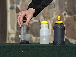 Molasses trick for Deworming